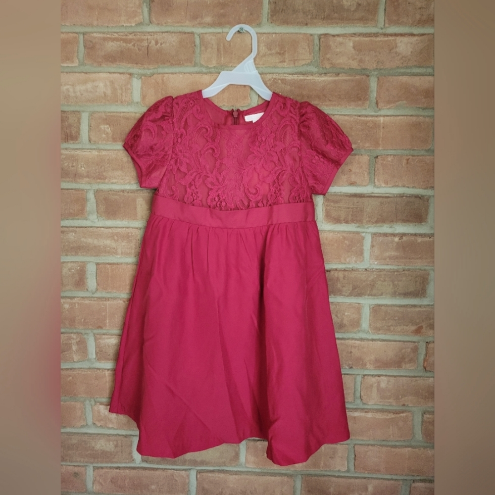 Janie and Jack Red Dress 4T